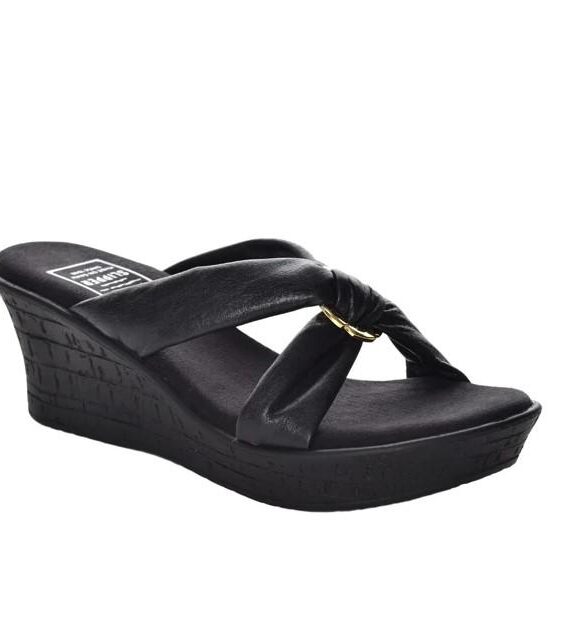 Island Slipper プラットフォームサンダル 革製 - Image 2